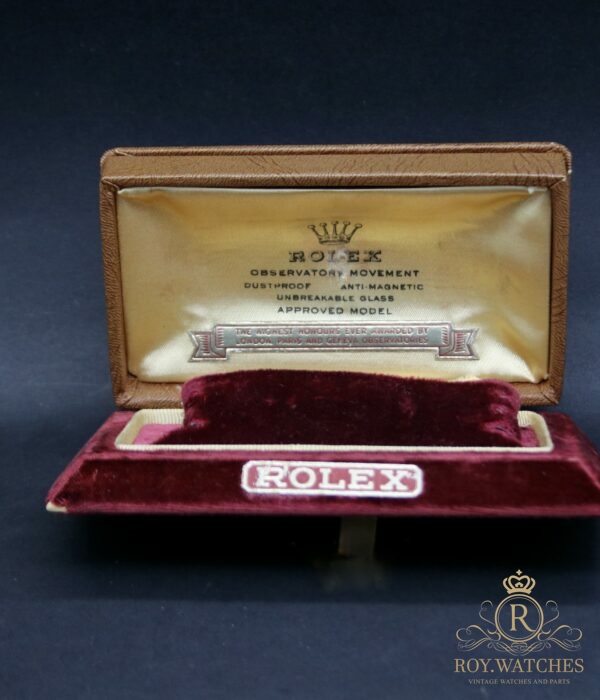 VINTAGE ROLEX BOX "OBSERVATORY" 1930/40