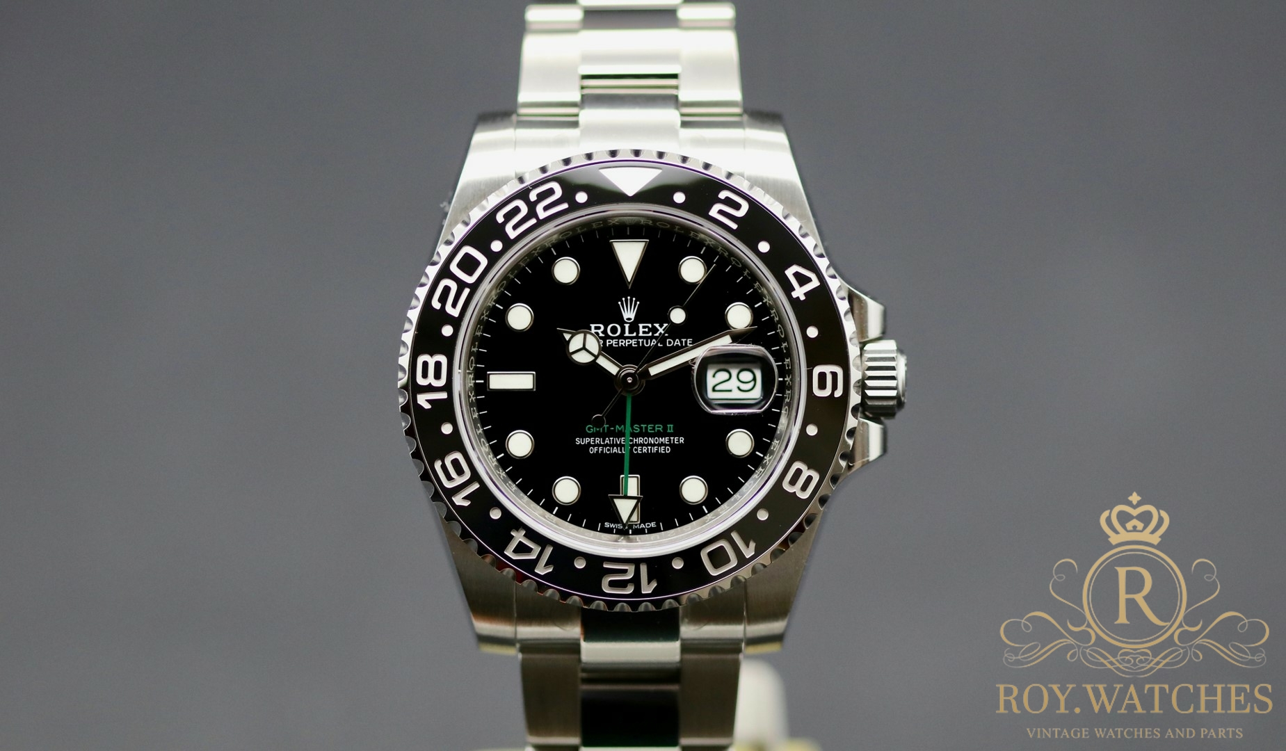 ROLEX GMTMASTER NEW Roy Watches Vintage Watches and Parts