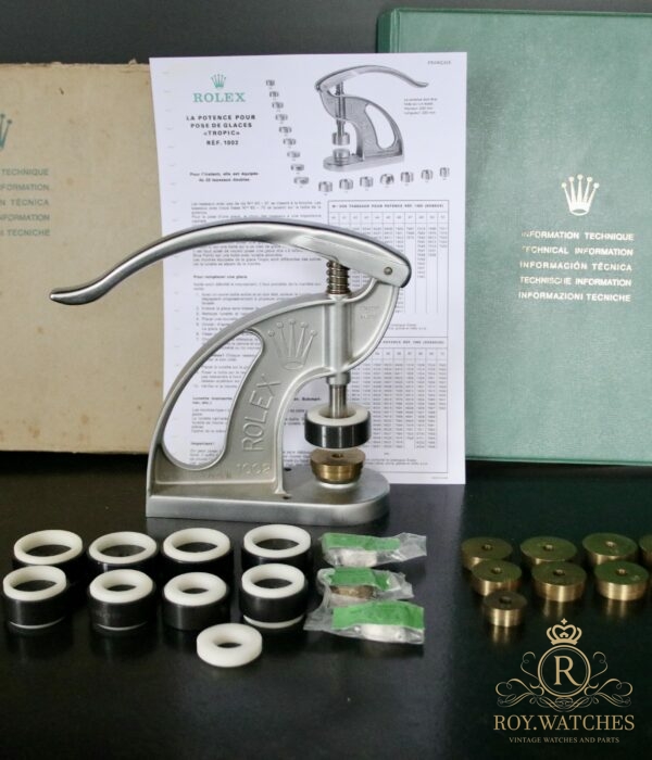 VINTAGE ROLEX TOOL 1002  COMPLETE SET FROM 1960