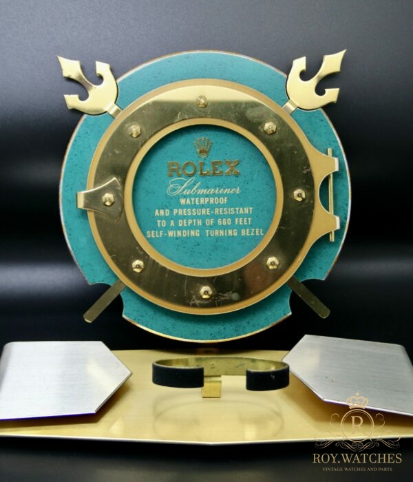 VINTAGE ROLEX DEALER DISPLAY SUBMARINER 1960