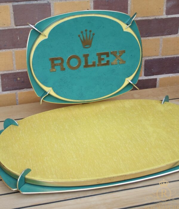 VINTAGE ROLEX DEALER DISPLAY FROM 1960