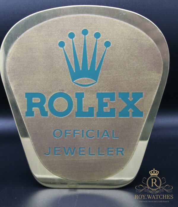 ROLEX DEALER DISPLAY OFFICIAL JEWELLER 1960