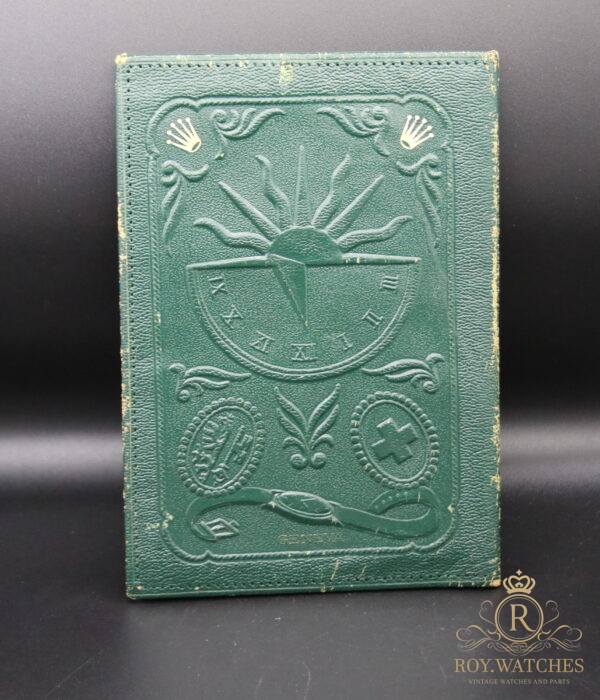 ROLEX DOCUMENTS HOLDER FROM 1950
