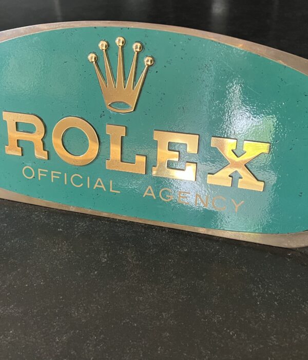 VINTAGE ROLEX DEALER DISPLAY FROM 1960
