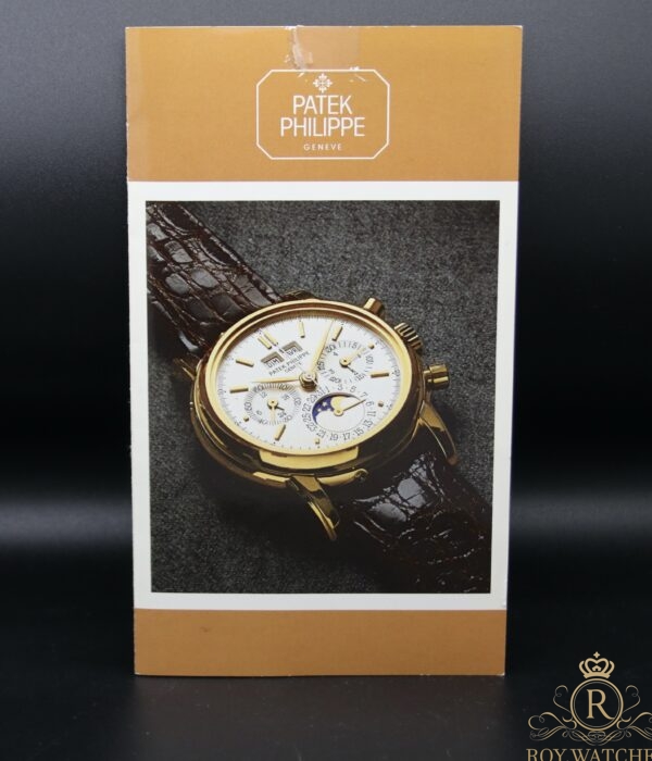 PATEK PHILIPPE - 3970 CHRONOGRAPH BOOKLET