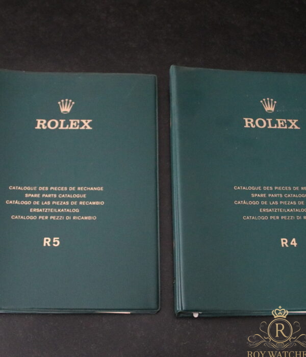 VINTAGE ROLEX CATALOGS R4 AND R5 FROM 1960/70