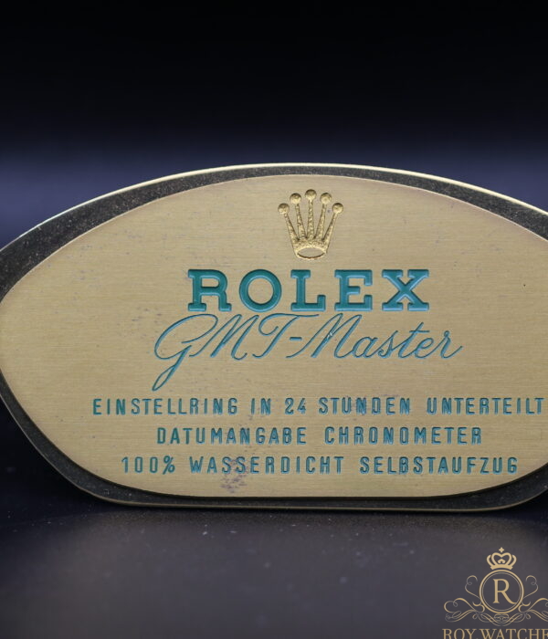 VINTAGE ROLEX GMT-MASTER DISPLAY - 1960
