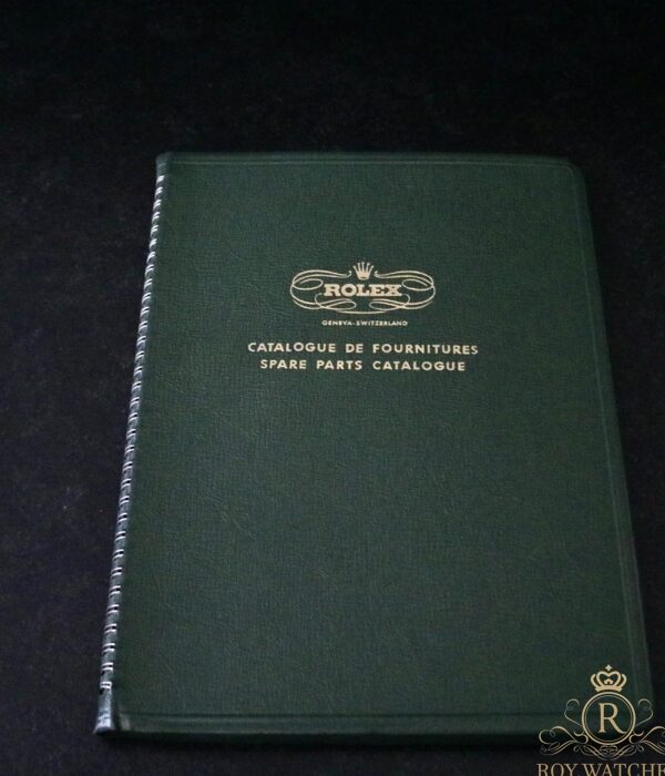 VINTAGE ROLEX SPARE PARTS CATALOGUE 1950/60