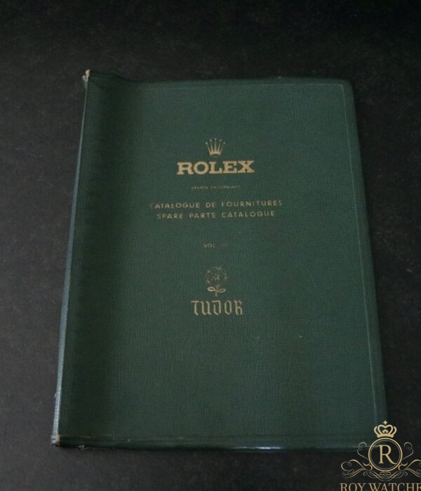 VINTAGE ROLEX SPARE PARTS CATALOGUE 1960/70