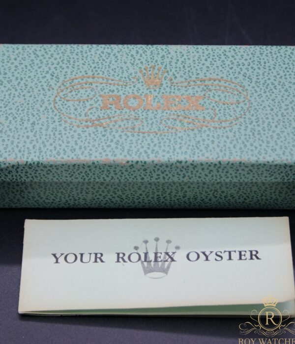 ROLEX BIG LOGO BOX WITH BOOKLET FROM 1950