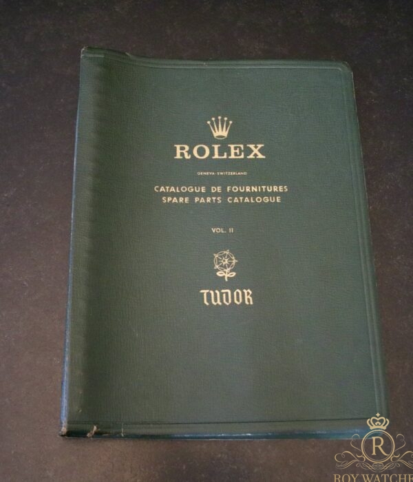 VINTAGE ROLEX SPARE PARTS CATALOGUE 1960/70